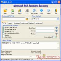   Advanced RAR Password Recovery