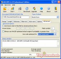   Advanced Archive Password Recovery